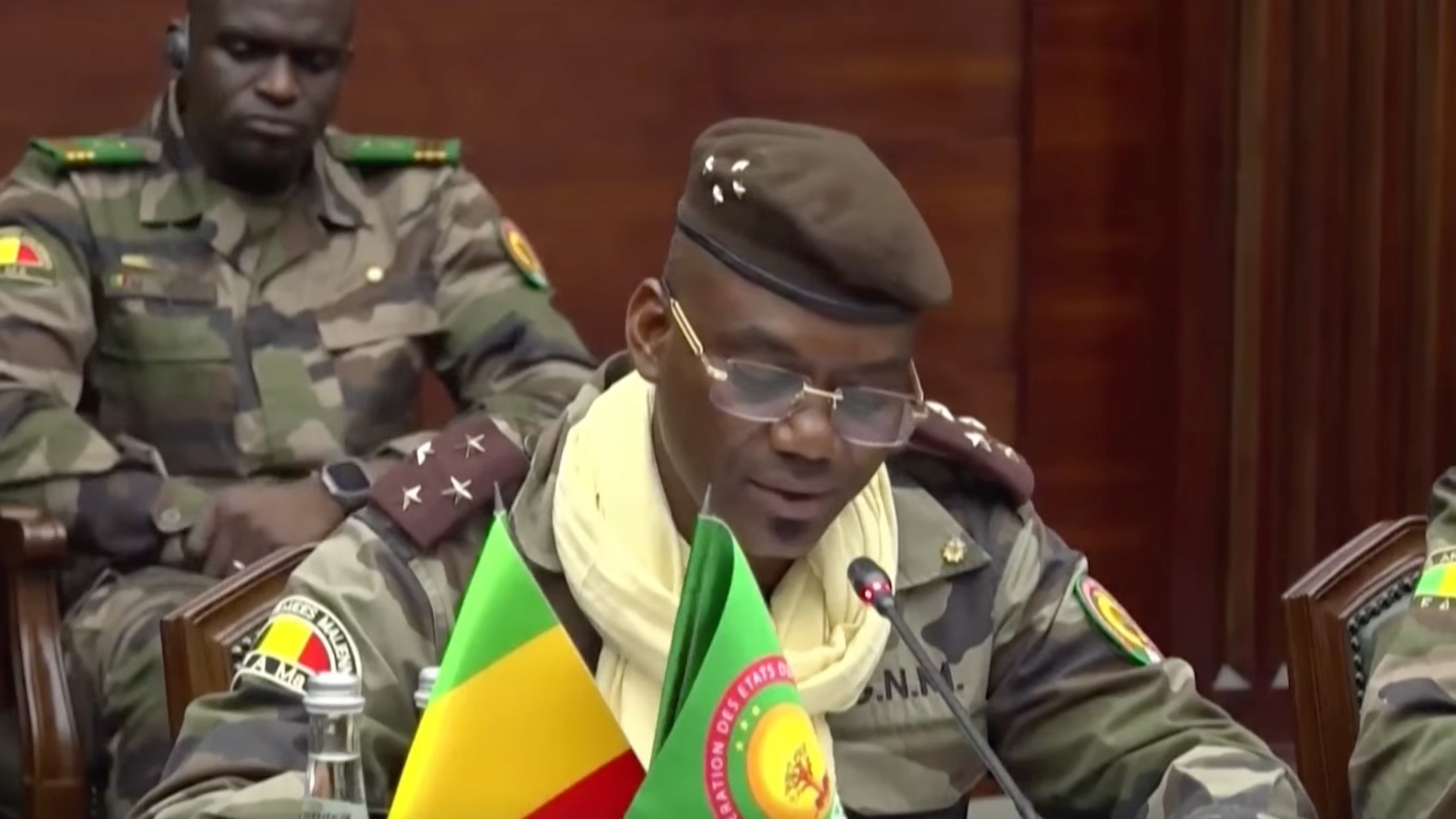Ministro de Defensa de Malí, Sadio Camara