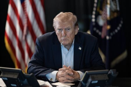 President Donald Trump President Donald J. Trump at the beginning of Operation Epic Fury on March 1, 2026. Photo: The White House