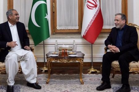 Iranian Foreign Minister Abbas Araghchi and Pakistani Interior Minister Mohsin Naqvi Iranian Foreign Minister Abbas Araghchi and Pakistani Interior Minister Mohsin Naqvi