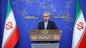 Iranian Foreign Ministry spokesperson Esmail Baghaei