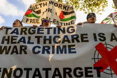 Medact targeting healthcare crime Source: Mohamed Ibrahim Metawe/Medact