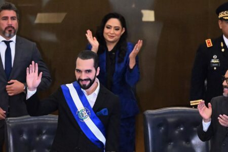 Nayib Bukele Salvadoran President Nayib Bukele